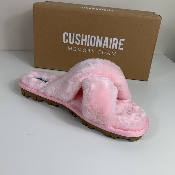 Cushionaire Sandal size 8 women's Cushi Blush Memory Foam - Picture 5 of 6
